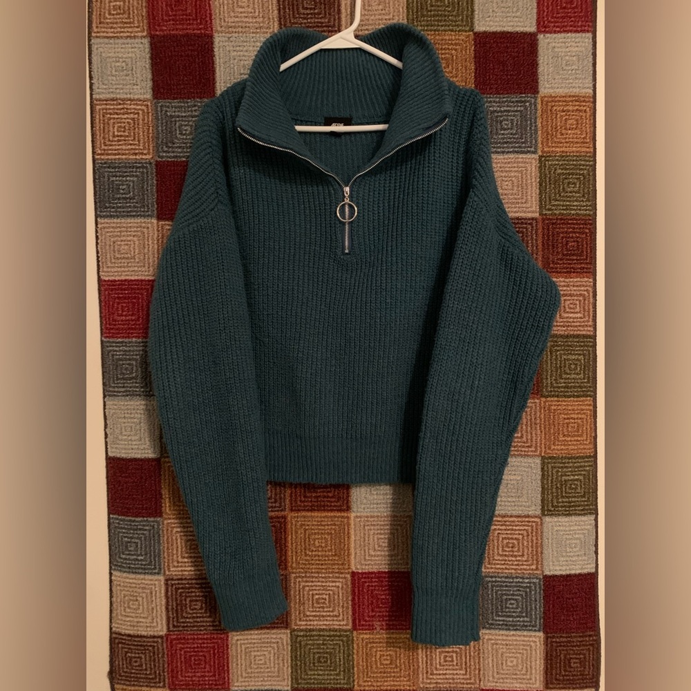Ardene Teal Knit Pullover